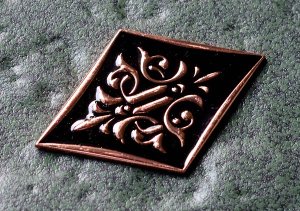 黑色锌合金标牌制作